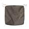 Classic Accessories Ravenna Water-Resistant Patio Chair Seat Cushion Cover, 18 x 18 x 2 Inch, Dark Taupe 60-562-011001-EC - alternate 1